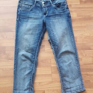 Wallflower Luscious Curvy Fit Jeans Size 9 Mid Rise Straight Leg